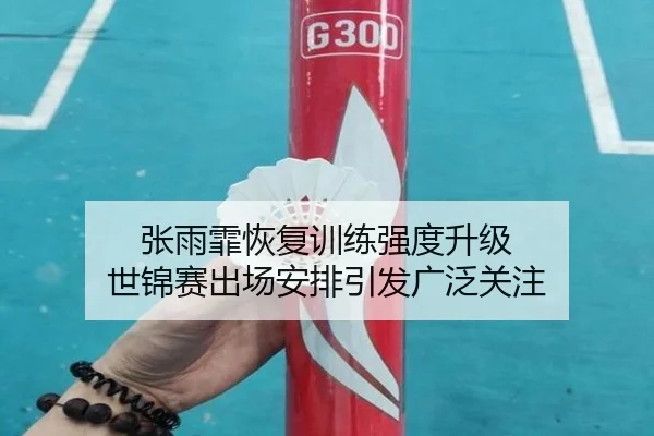 张雨霏恢复训练强度升级 世锦赛出场安排引发广泛关注