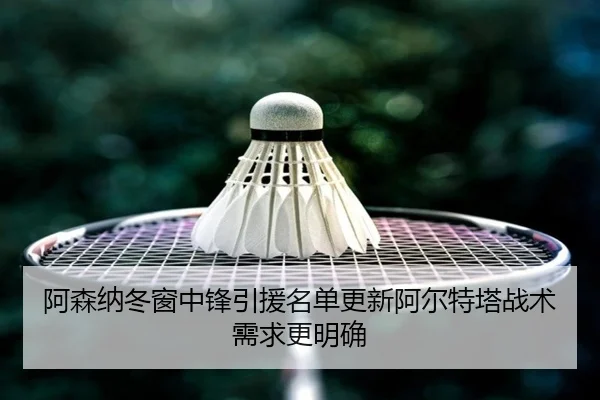 阿森纳冬窗中锋引援名单更新阿尔特塔战术需求更明确